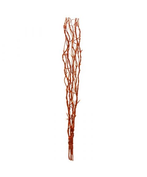 Dekorasjonskvist Willow, høyde 115 cm, LED (x60), Rød