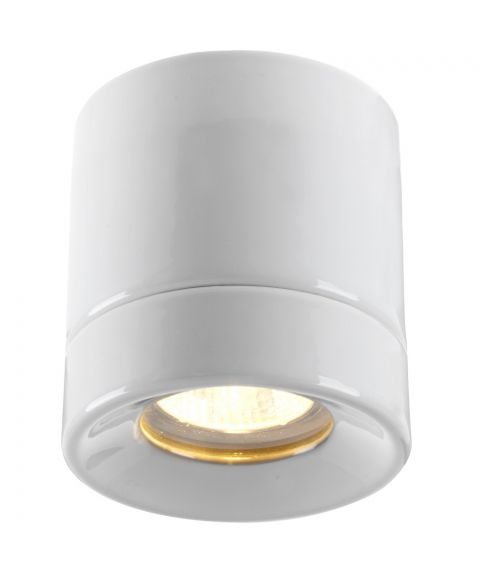 Light On Downlight GU10 IP44, høyde 11 cm, Hvit