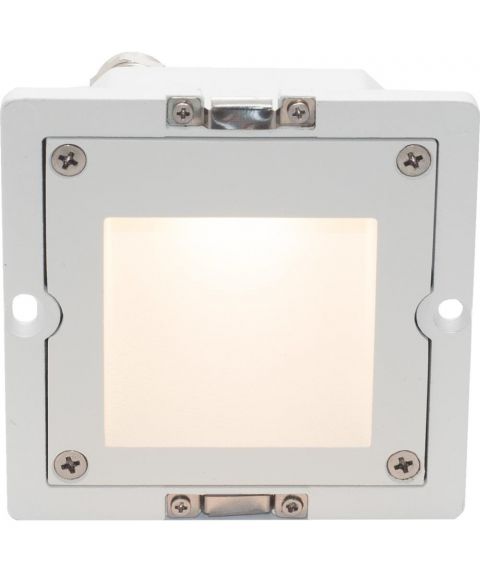 STP 100 base, innfelt vegglampe, 2W LED (u/front)