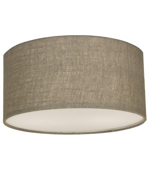 Bendir taklampe, diameter 38 cm, Grå