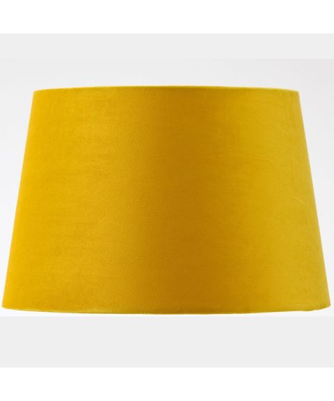 Savoy lampeskjerm 40 cm, Sennepsgul