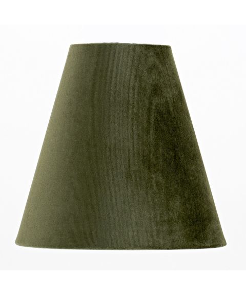 Mali lampeskjerm, E27 festering topp, diameter 19 cm, Oliven