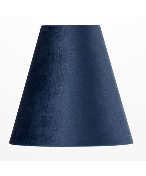 Mali lampeskjerm, E27 festering topp, diameter 19 cm, Blå