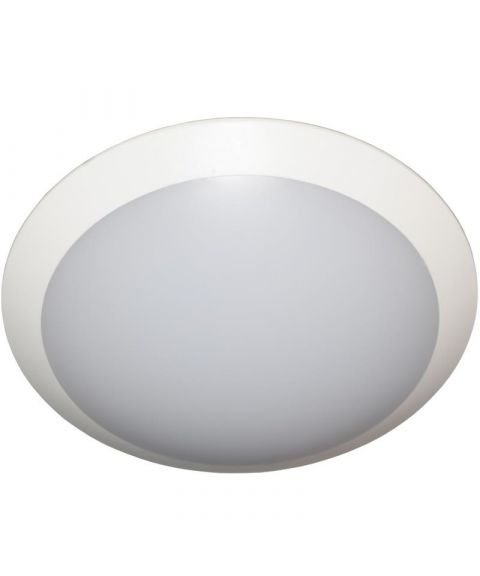 Saturn taklampe/vegglampe, 16W LED, Hvit, med bevegelsessensor