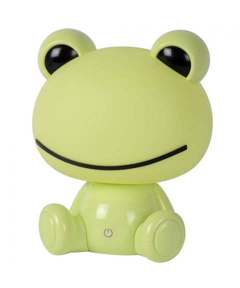 Dodo Frosk oppladbar barneromslampe 3W LED, høyde 30 cm, Grønn