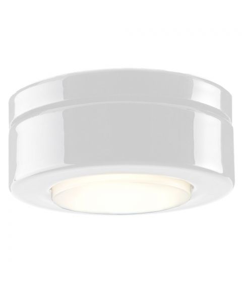 Cool taklampe GX53 IP23, høyde 5 cm, Hvit