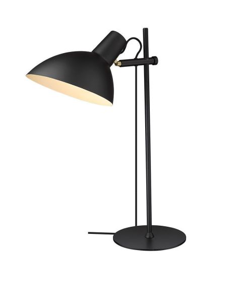 Metropole bordlampe, høyde 63 cm, Sort