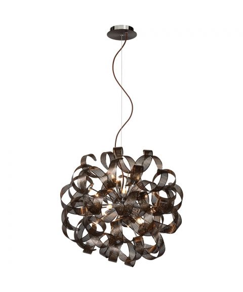Atoma 12 takpendel, diameter 80 cm, Brun