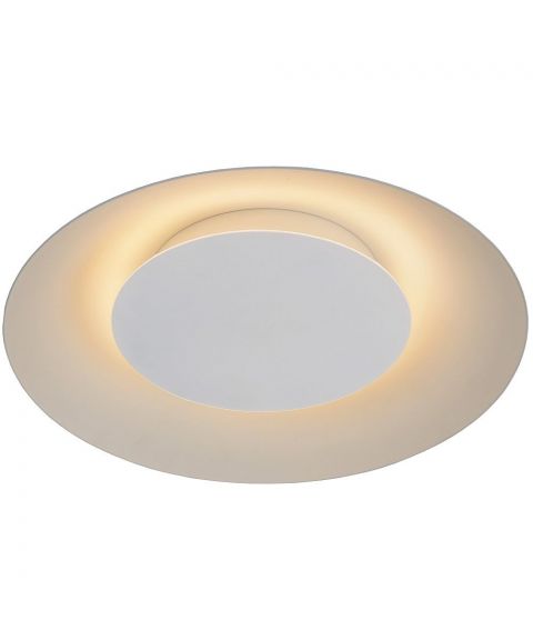 Foskal taklampe, diameter 34 cm, 12W LED 2700K 900lm, Hvit - LAGERSALG