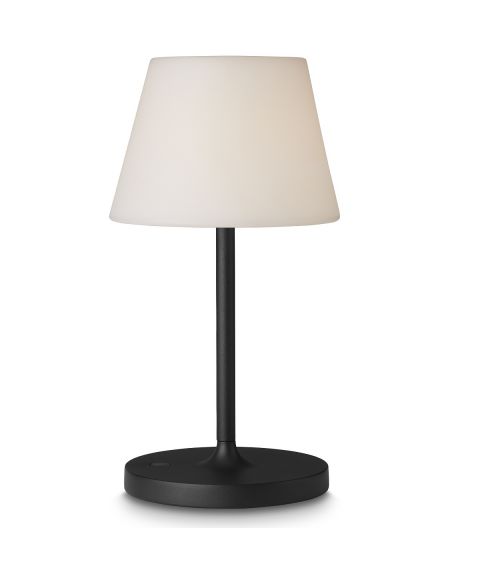 New Northern oppladbar bordlampe, høyde 29 cm, Sort