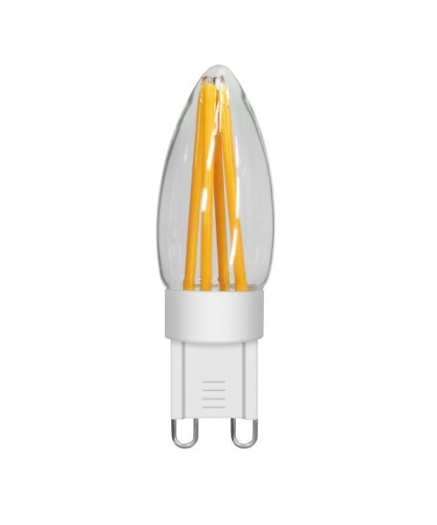 G9 filament-pære, LED 3W 2700K 320lm, Dimbar