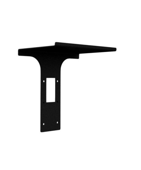 Tyson vegghylle, bredde 20 cm, Sort struktur