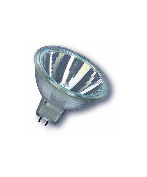Halogen GU5,3 50W 38° 3050K med frontglass (begrenset antall)