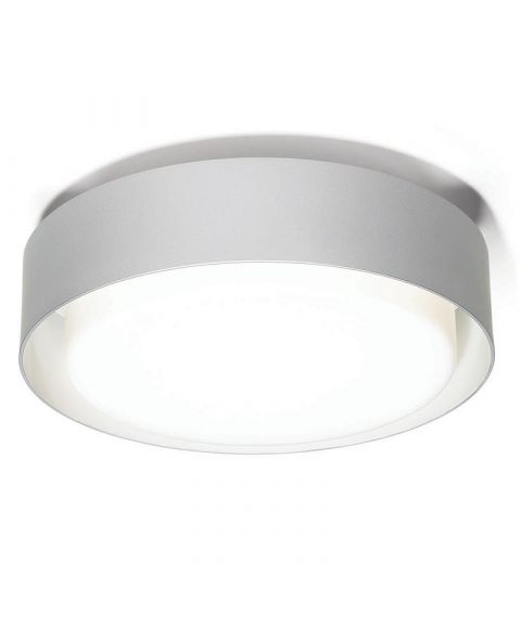 Plaff-On vegglampe/taklampe, diameter 50 cm, Sølvgrå (begrenset antall)