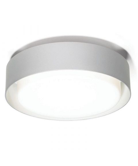 Plaff-On vegglampe/taklampe, diameter 50 cm, Sølvgrå - LAGERSALG