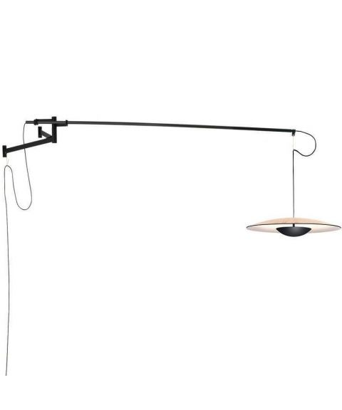 Ginger A XL vegglampe med dimmer, LED 2700K 2130lm, diameter skjerm 42 cm