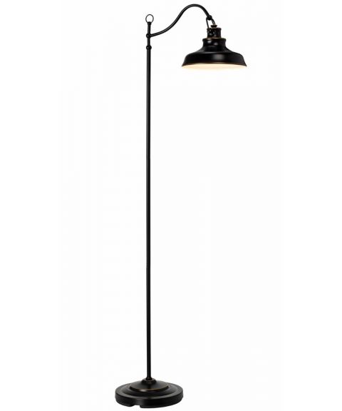 New Haven gulvlampe, høyde 145 cm, Sort
