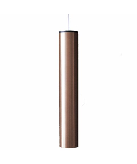 Tube Flex takpendel for GU10, lengde 35 cm, lengde ledning 300 cm, Rosegull