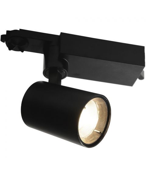 Arietta spot for Global 3T-skinne, 15W dimbar LED, 36° spredning, 2700K, Sort