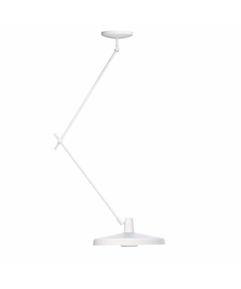 Arigato taklampe 70 + 67 cm, diameter skjerm 45 cm, Hvit