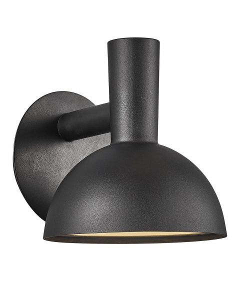 Arki 20 vegglampe, høyde 20 cm, Sort