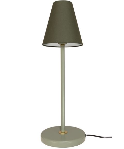 Haga bordlampe (u/skjerm), Grågrønn