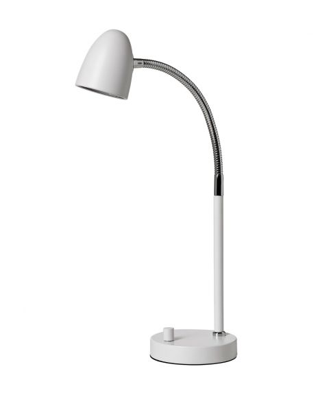 Koster bordlampe med dimmer, høyde 47 cm, Hvit