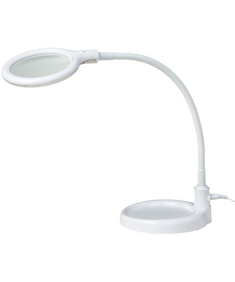 Moholm lupelampe bordlampe/klemfeste, 6W LED 3000K 540lm, armlengde 50 cm