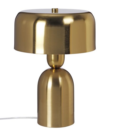 Muza bordlampe, høyde 32 cm, Messingfarget