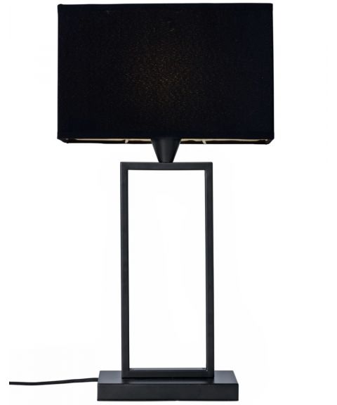 Kensington bordlampe, høyde 51 cm, Sort - LAGERSALG