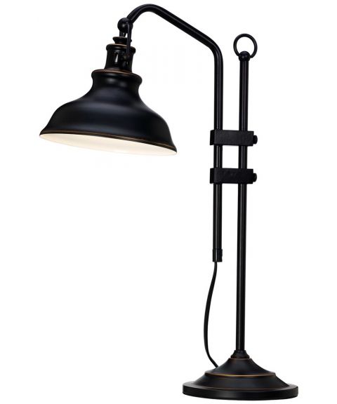 New Haven bordlampe, høyde 50 cm, Sort