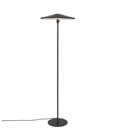 Balance gulvlampe, 17W LED 2700K 1700lm, Step-dim, Sort