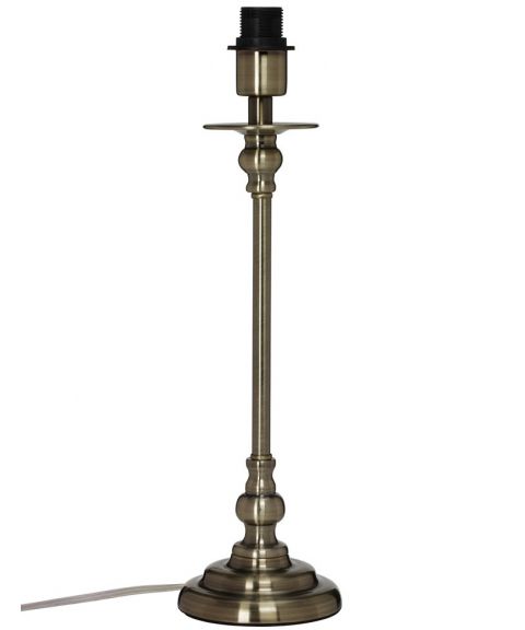 Lampefot BF3012A for tekstilskjerm, høyde 39 cm (u/skjerm)