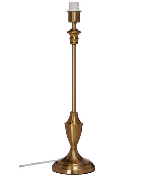 Lampefot BF3019BM for tekstilskjerm, høyde 48 cm (u/skjerm)