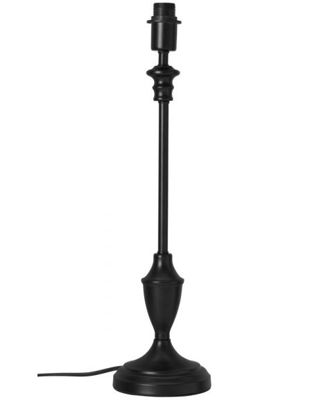 Lampefot BF3019SV for tekstilskjerm, høyde 48 cm (u/skjerm)