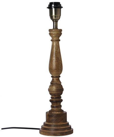 Lampefot BF8946T for tekstilskjerm, høyde 46 cm (u/skjerm)