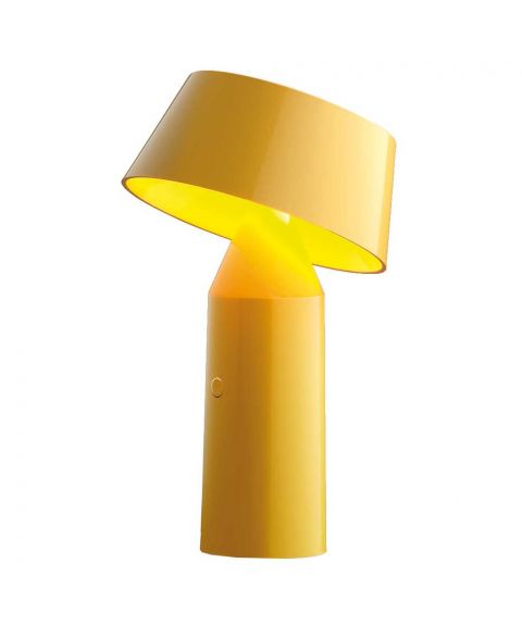 Bicoca oppladbar bordlampe, høyde 22 cm, Gul