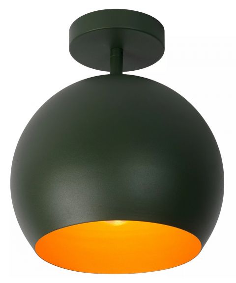 Bink justerbar taklampe, diameter 25 cm, Grønn