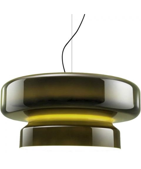 Bohemia 84 takpendel dimbar LED 2700K 3048lm, diameter 84 cm, Grønn