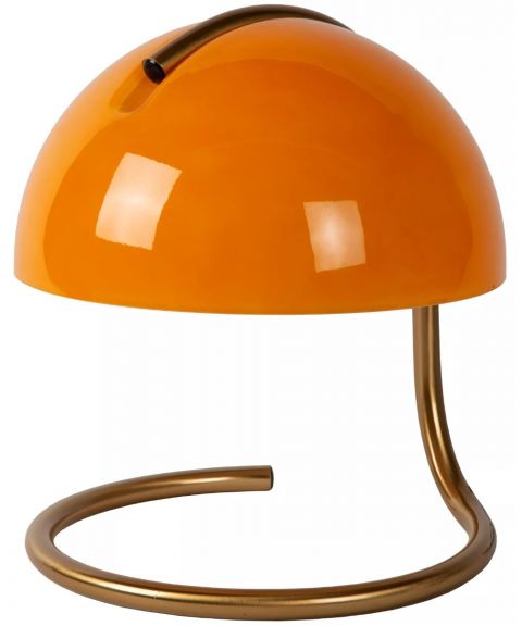 Cato bordlampe, høyde 25 cm, Oransje