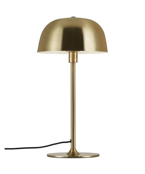 Cera bordlampe, høyde 48 cm, Messingfarget