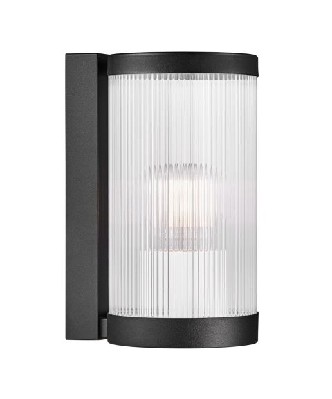 Coupar utendørs vegglampe, høyde 25 cm