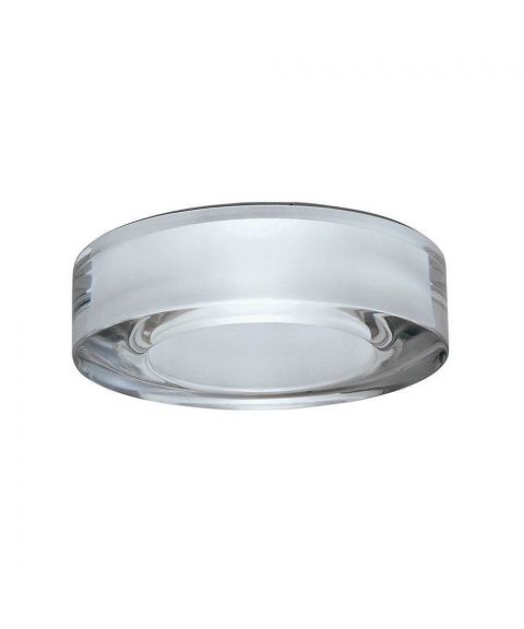 Lei Downlight for GU10, Krystall, diameter 11 cm, Frostet/Klar