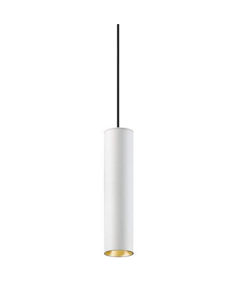 Bali S takpendel, for GU10, høyde 17 cm, Hvit/Gull