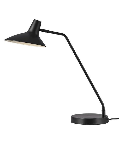 Darci bordlampe, høyde 55 cm, Sort