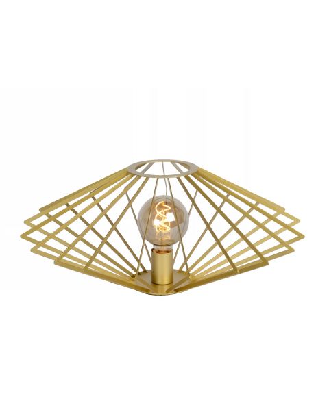 Diamond bordlampe, diameter 52 cm, Gullfarget