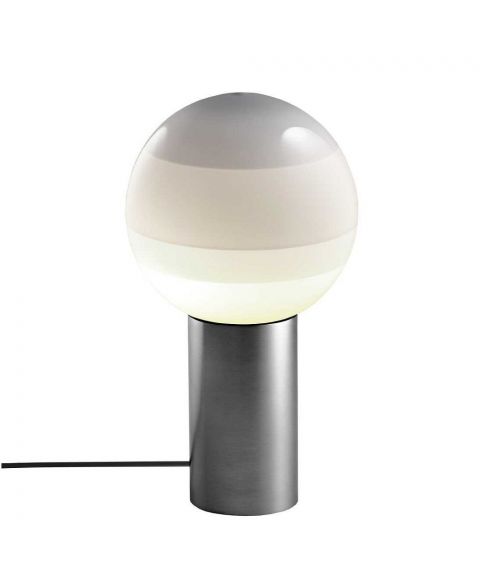 Dipping Light S bordlampe, høyde 36 cm, Stepdim LED 2700K, Grafitt / Offwhite