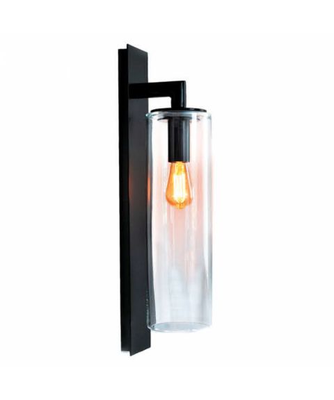 Dome Wall Light, høyde 72 cm, Sort