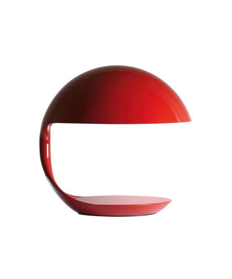 Cobra bordlampe, diameter 40 cm, Rød