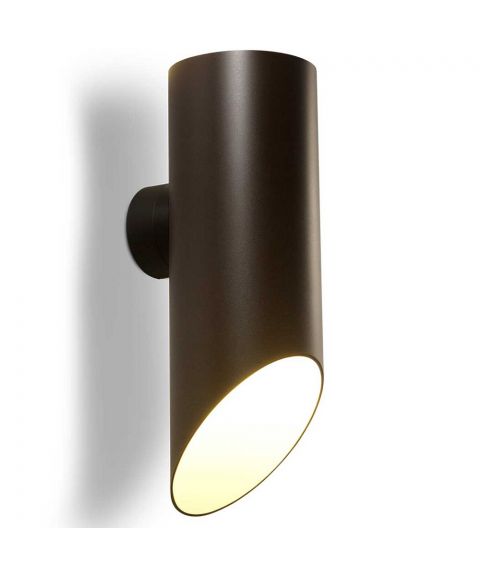 Elipse A vegglampe, IP65, høyde 44 cm, dimbar LED 2700K 700lm